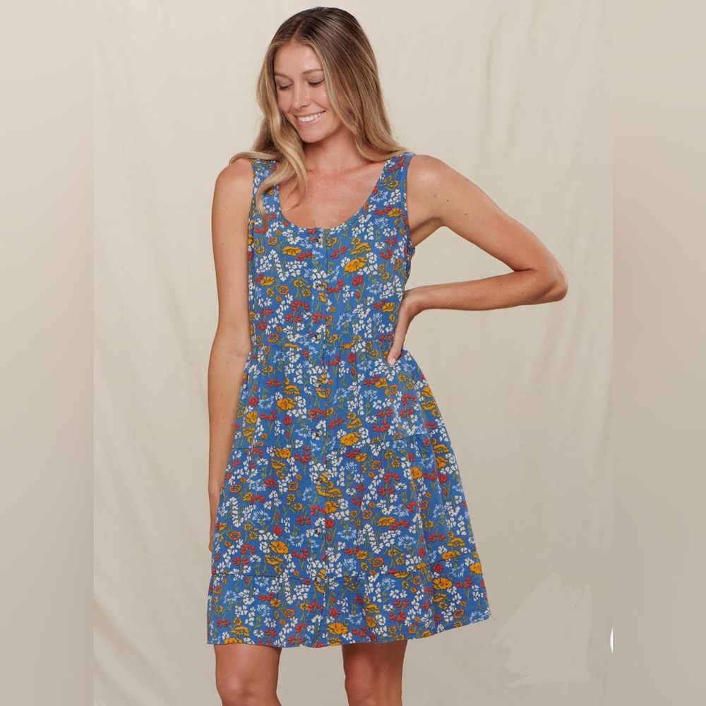 Toad&Co Manzana Tiered Sleeveless Dree